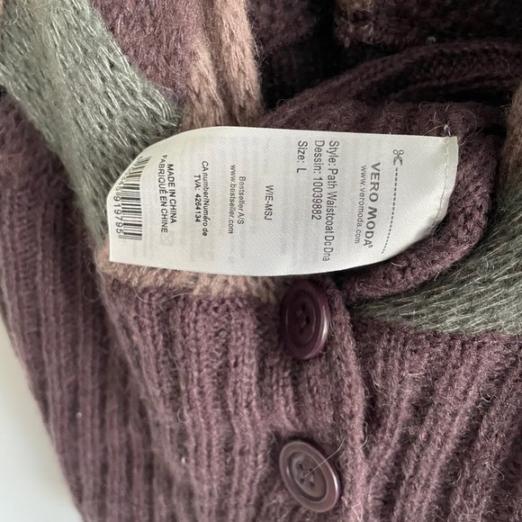 SHORT SLEEVE KNITTED SWEATER - Picture 5 of 6